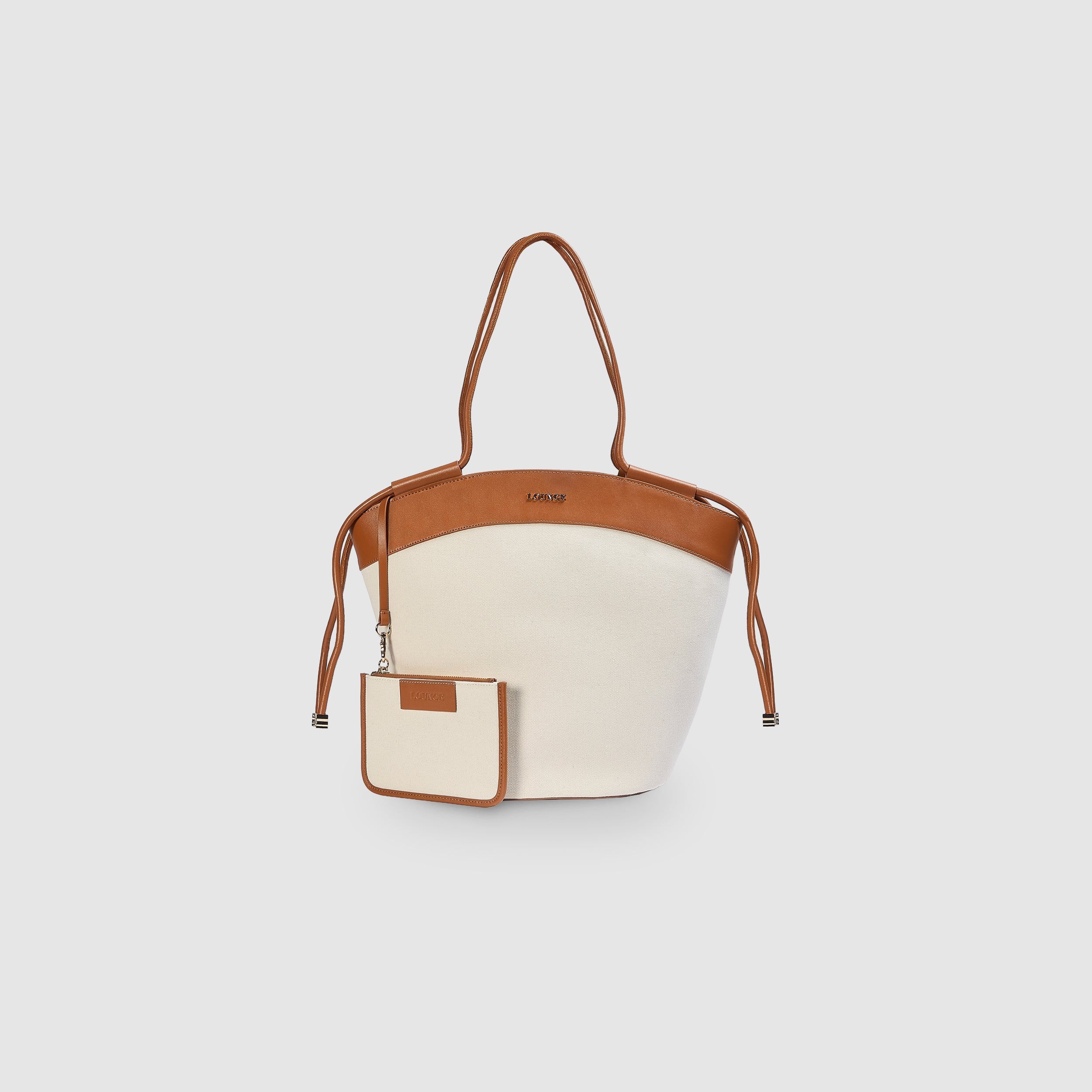 Isha Schultertasche - Beige