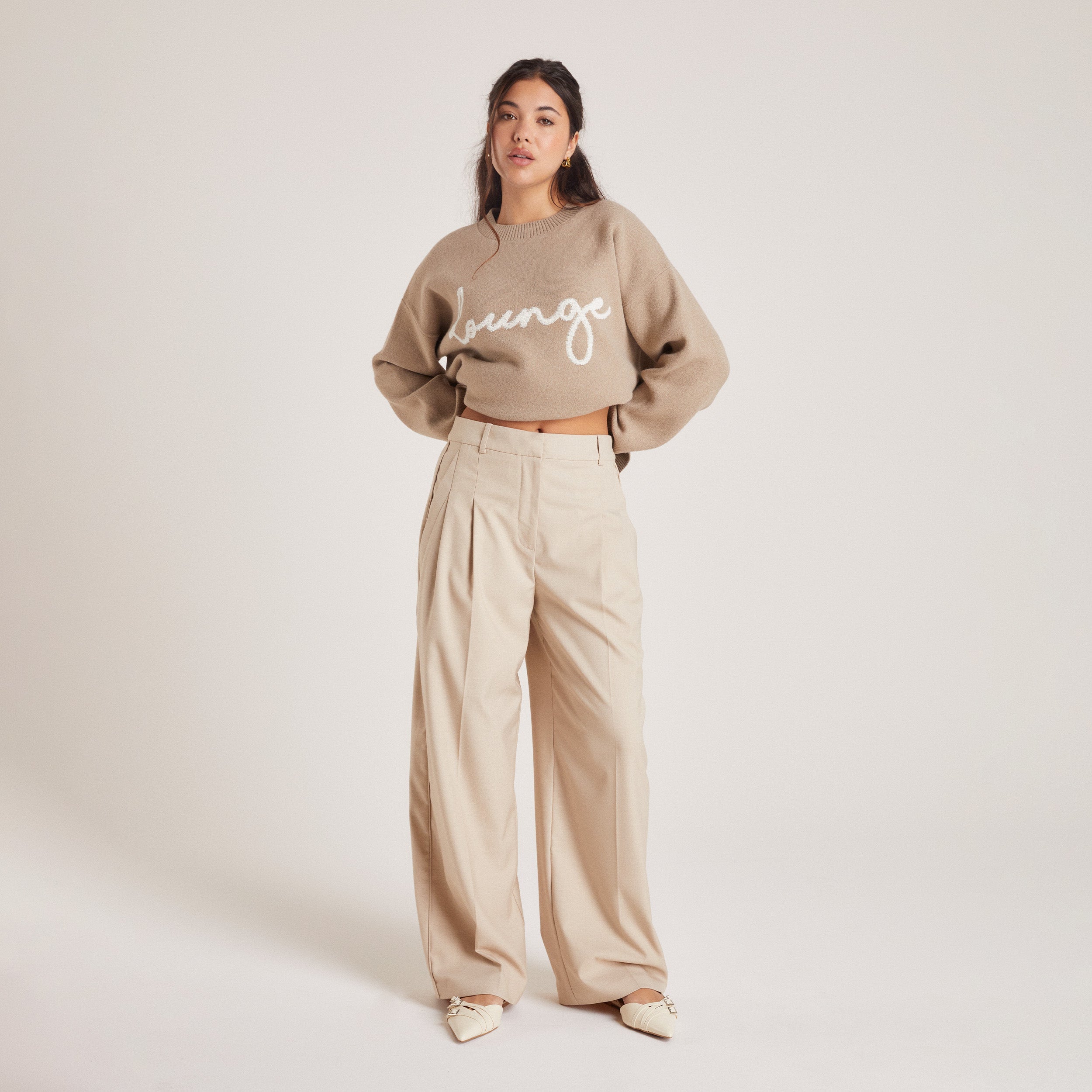 Taillierte Hose - Brot